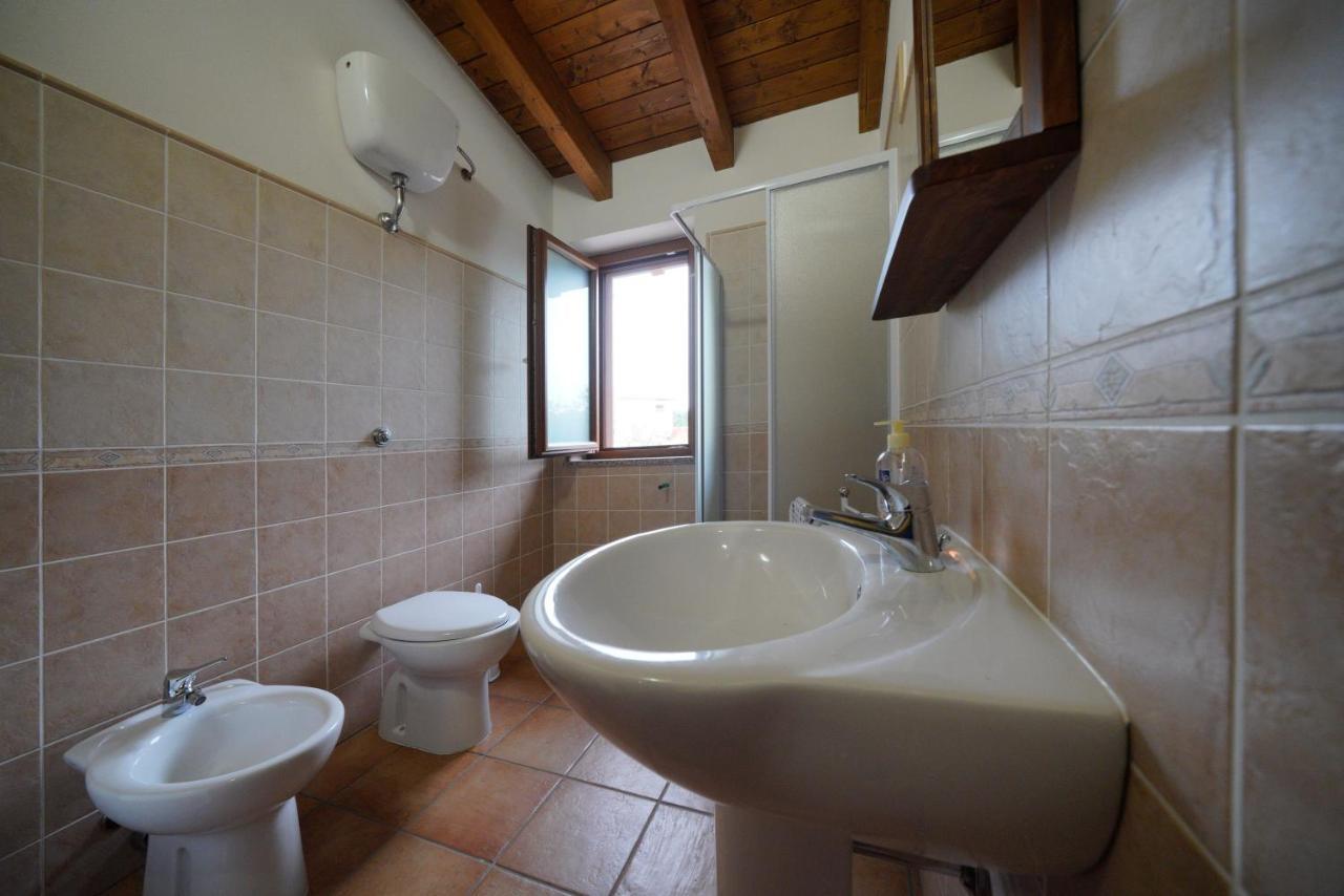 Ferienwohnung L'Oliveto Nuxis Exterior foto
