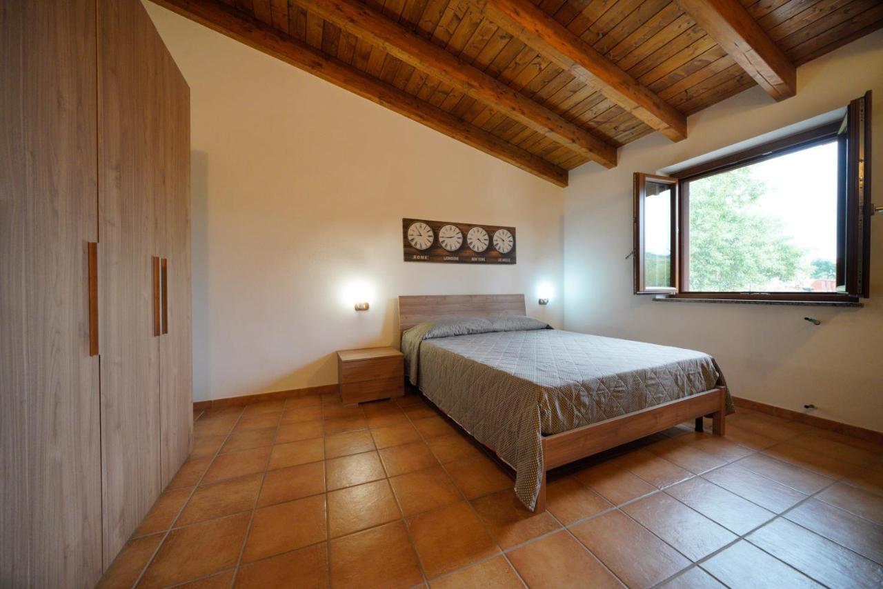 Ferienwohnung L'Oliveto Nuxis Exterior foto